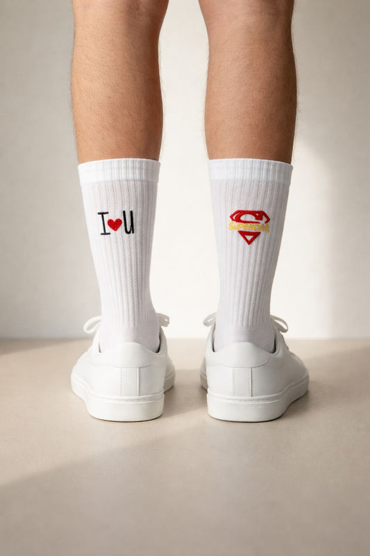 calze divertenti per la festa del papà