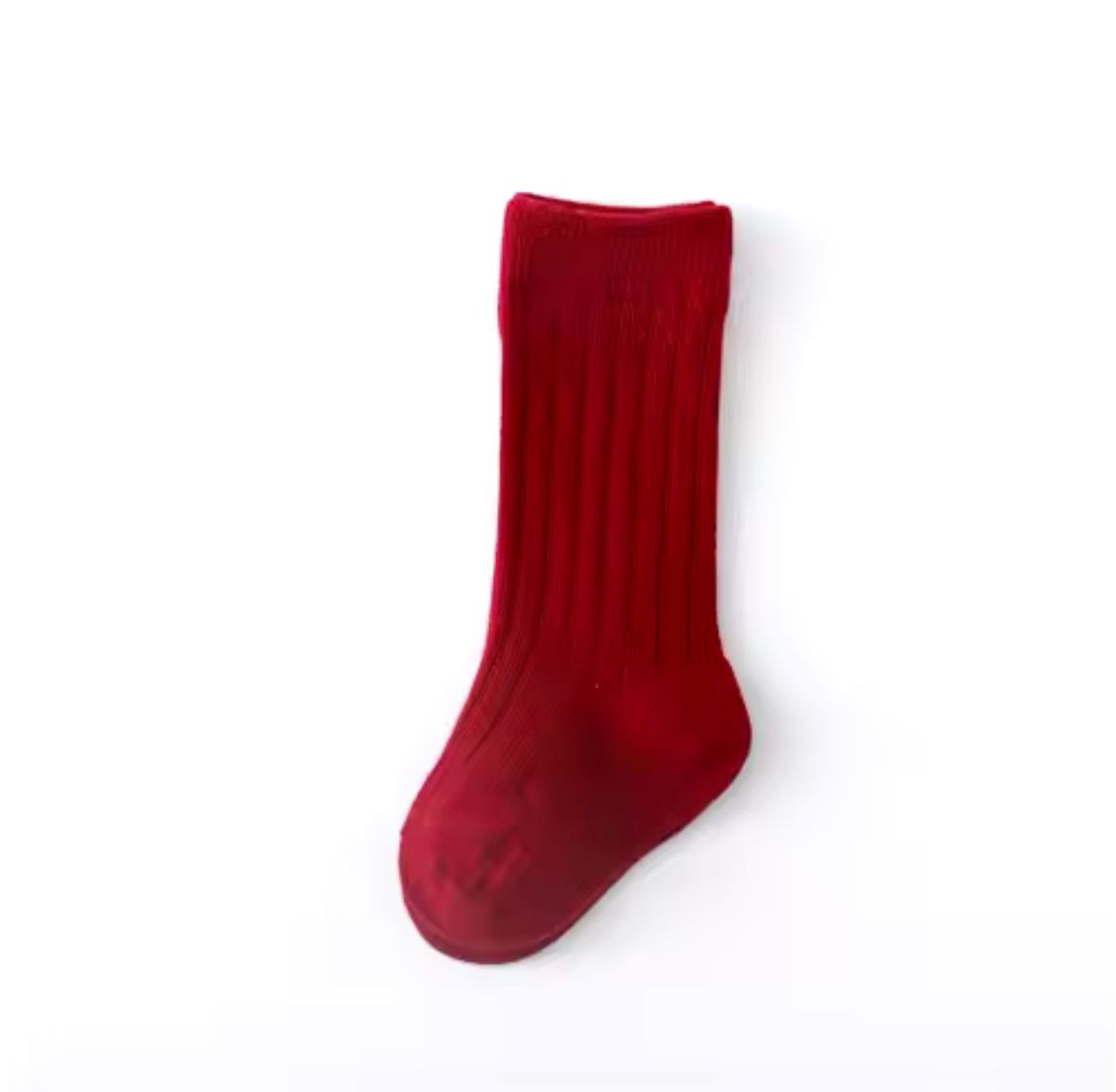Calzette rosse al ginocchio