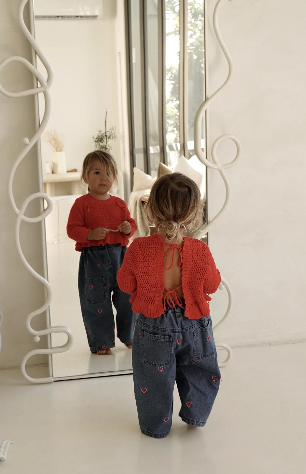 Capri Denim Cuoricini