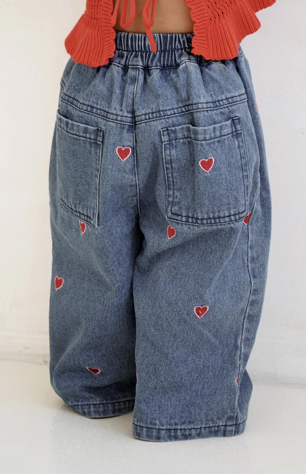Capri Denim Cuoricini