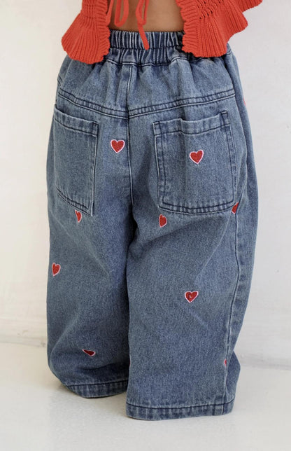 Capri Denim Cuoricini