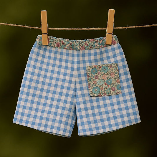 Costume da bagno bambino | boxer azzurri