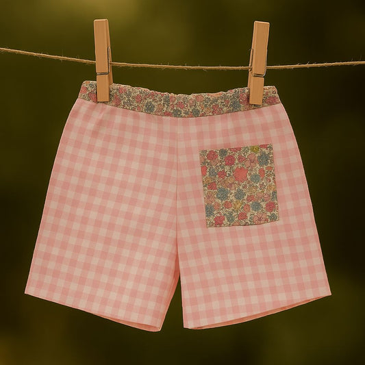 Costume da bagno bambino | boxer rosa