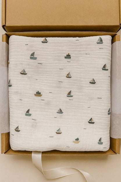 Mussola di cotone fantasia