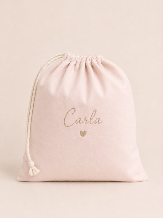 sacca asilo porta cambi e pannolini rosa baby