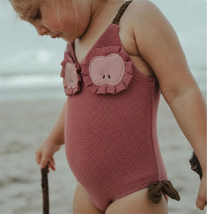 Sweet apple | Costume da bagno intero per bambine