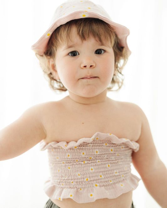 Salina | top arricciato per bambine