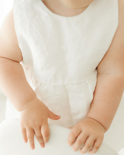 Marbella | vestito elegante bambina in lino